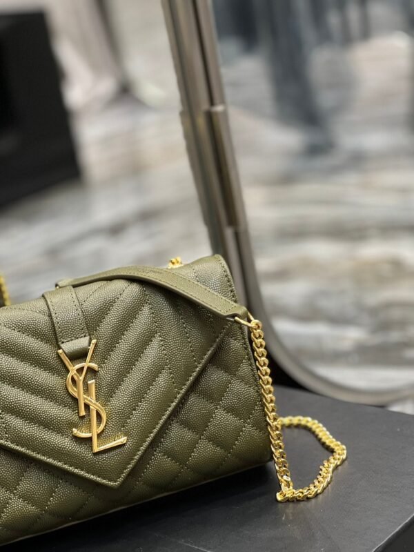 Saint Laurent Small Bag In Mix Matelasse 21cm - Image 7