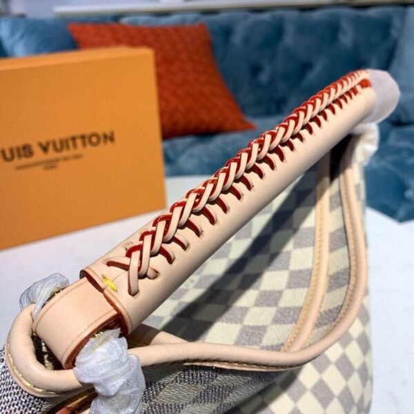 Louis Vuitton Artsy MM Bag 42cm Damier Azur Canvas Spring/Summer Collection N41174, Beige - Image 5