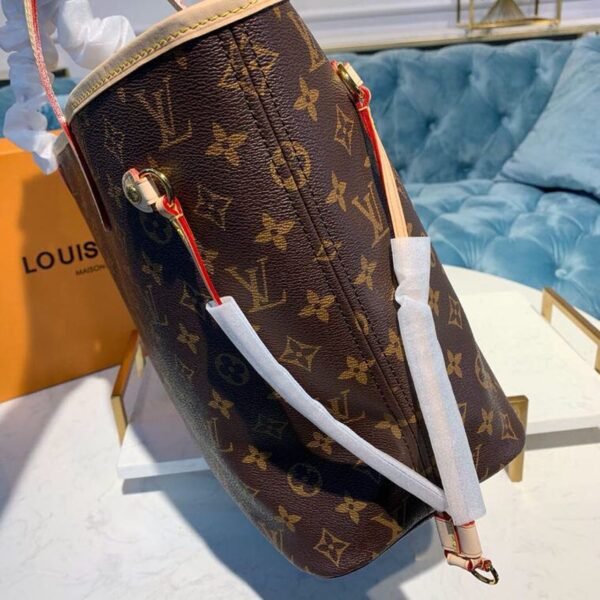Louis Vuitton Neverfull MM Bag 32cm Monogram Canvas Spring/Summer Collection M40995, Beige - Image 8