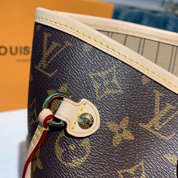 Louis Vuitton Neverfull MM Bag 32cm Monogram Canvas Spring/Summer Collection M40995, Beige - Image 12