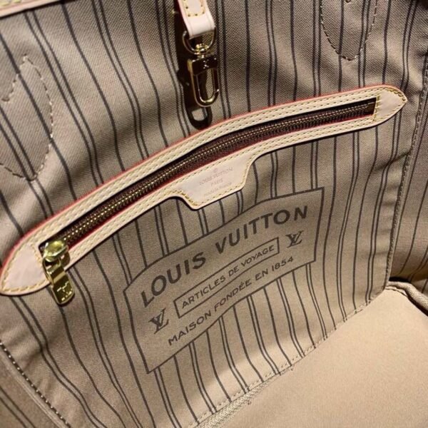 Louis Vuitton Neverfull MM Bag 32cm Monogram Canvas Spring/Summer Collection M40995, Beige - Image 15