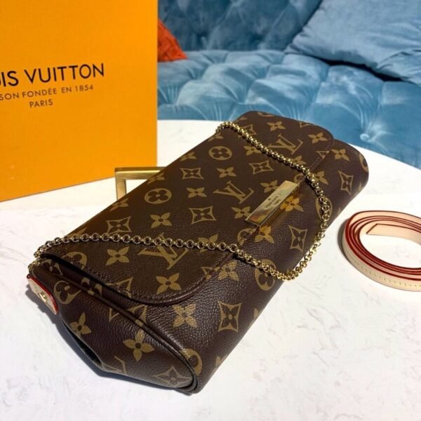 Louis Vuitton Favorite MM Bag 24cm Monogram Canvas Spring/Summer Collection M40718 Brown - Image 5