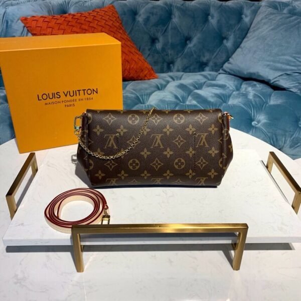 Louis Vuitton Favorite MM Bag 24cm Monogram Canvas Spring/Summer Collection M40718 Brown - Image 6