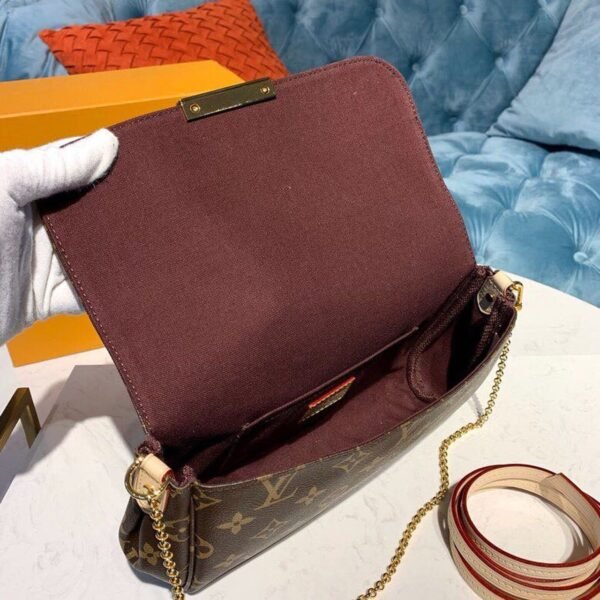 Louis Vuitton Favorite MM Bag 24cm Monogram Canvas Spring/Summer Collection M40718 Brown - Image 15