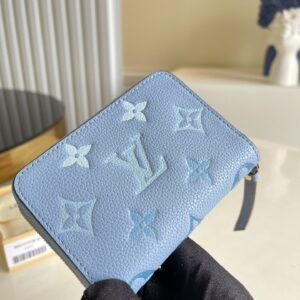 Louis Vuitton Monogram Wallet 11cm Blue