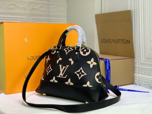 Louis vuitton ALMA Monogram 35cm Black - Image 8