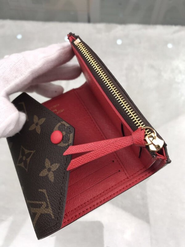 Louis Vuitton Monogram Wallet 12cm Brown - Image 7