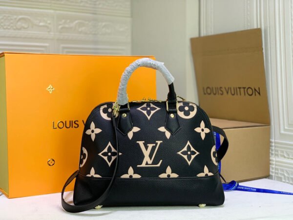 Louis vuitton ALMA Monogram 35cm Black - Image 6