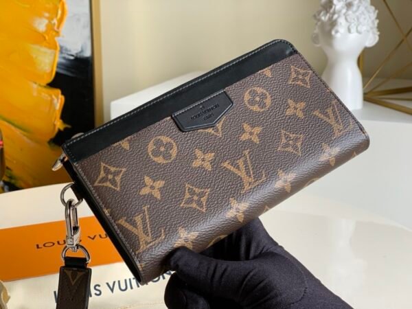 Louis Vuitton Monogram Wallet 19cm Brown