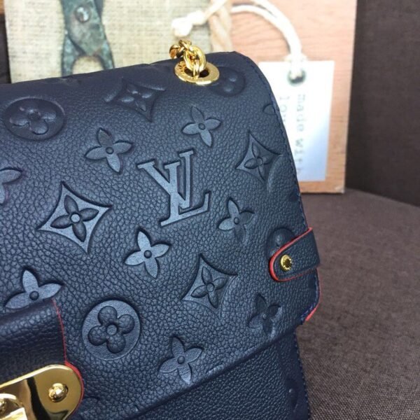 Louis Vuitton Vavin MM Bag 28cm Monogram Empreinte Canvas Spring/Summer Collection M43925, Marine Rouge - Image 10