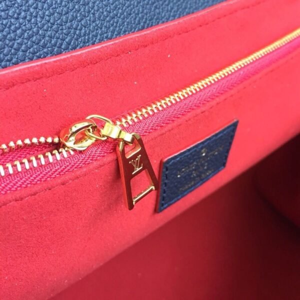 Louis Vuitton Vavin MM Bag 28cm Monogram Empreinte Canvas Spring/Summer Collection M43925, Marine Rouge - Image 12