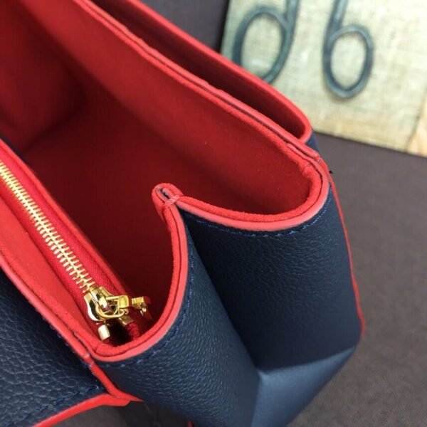 Louis Vuitton Vavin MM Bag 28cm Monogram Empreinte Canvas Spring/Summer Collection M43925, Marine Rouge - Image 13