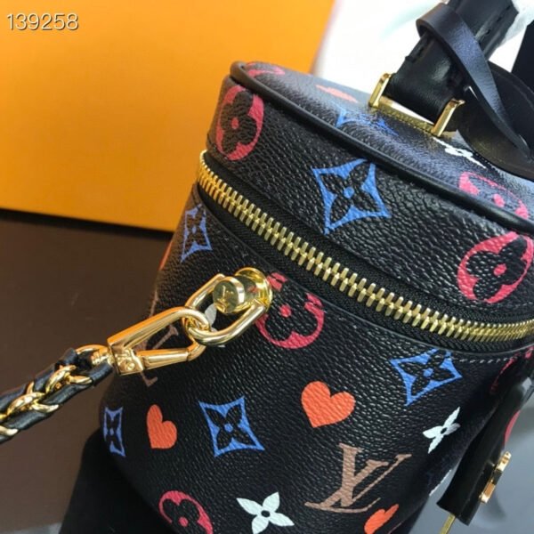 Louis Vuitton Vanity PM Bag 22cm Monogram Canvas Cruise Poker Collection M45163 Black/Multi - Image 6