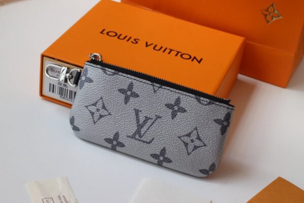 Louis Vuitton Monogram Clutch Bag 12cm Grey