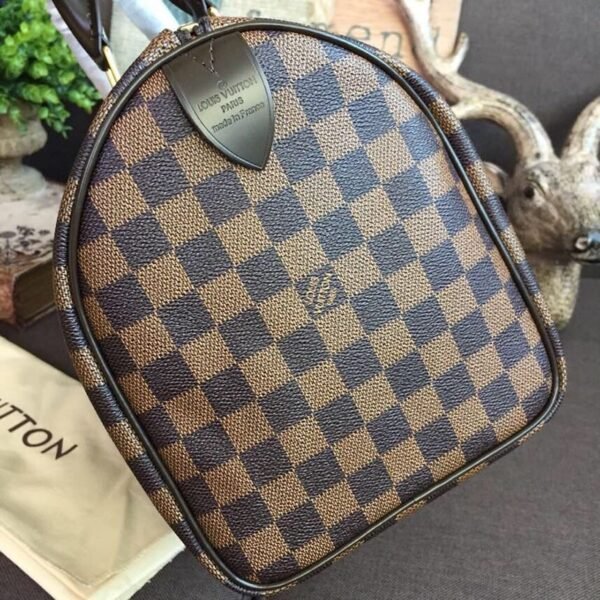 Louis Vuitton Speedy Bag 30cm Damier Ebene Canvas Spring/Summer Collection N41364, Brown - Image 8