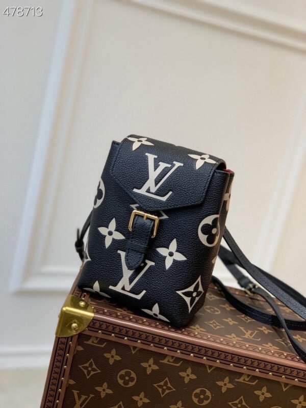 Louis Vuitton Tiny Backpack Bag 20cm By The Pool Monogram Canvas Spring/Summer 2021 Collection M80783 Black