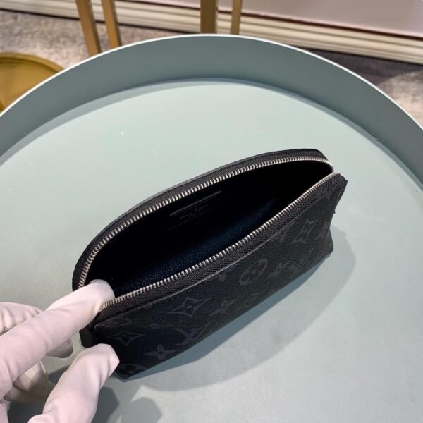 Louis Vuitton Cosmetic Pouch 19cm Black - Image 4