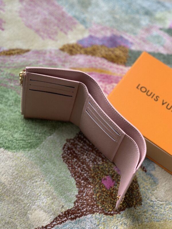 Louis Vuitton Monogram Empreinte Wallet 12cm Purple - Image 4