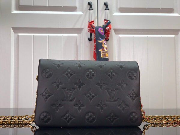 Louis Vuitton POCHETTE COUSSIN 20cm Black - Image 4