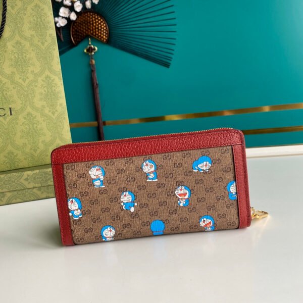 Doraemon x Gucci Zip Around Wallet 19cm - Image 2
