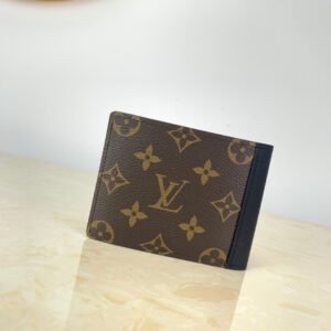 Louis Vuitton Monogram Macassar Clutch Bag 19cm Brown