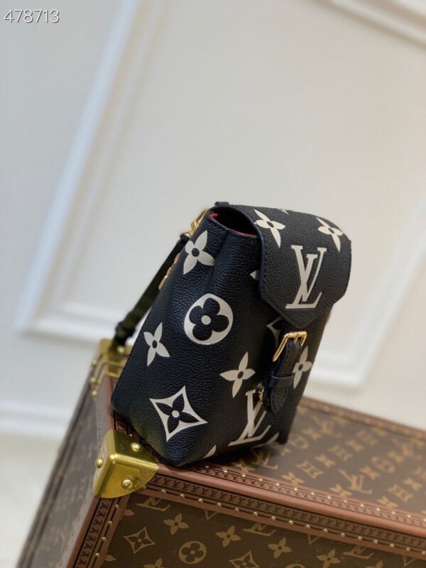 Louis Vuitton Tiny Backpack Bag 20cm By The Pool Monogram Canvas Spring/Summer 2021 Collection M80783 Black - Image 2