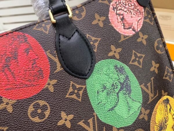 Louis Vuitton x Fornasetti Onthego MM Monogram Cameo 35Cm - Image 6