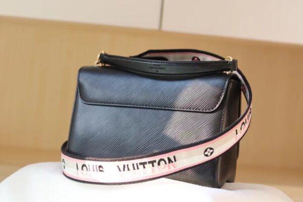 Louis Vuitton Twist MM Bag 23cm Epi Canvas Leather Spring/Summer Collection M57505, Black - Image 2