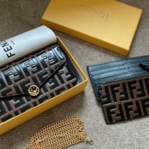 Fendi Hanld Bag 19cm Brown