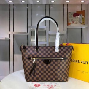 Louis Vuitton Iena MM Bag 34cm Damier Ebene Canvas Fall/Winter Collection N41013, Brown