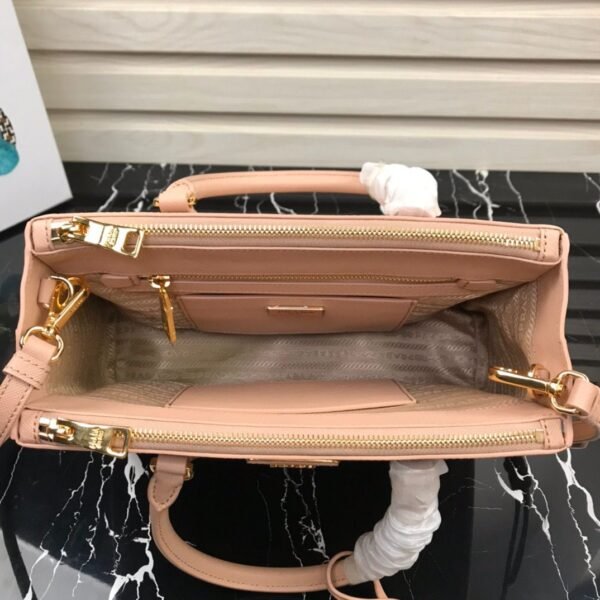 Prada Medium Shoulder Bag Naked Pink 28cm - Image 7