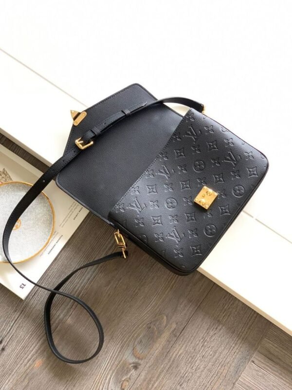 Louis Vuitton Pochette Métis Handbag M41487 29cm Black - Image 8