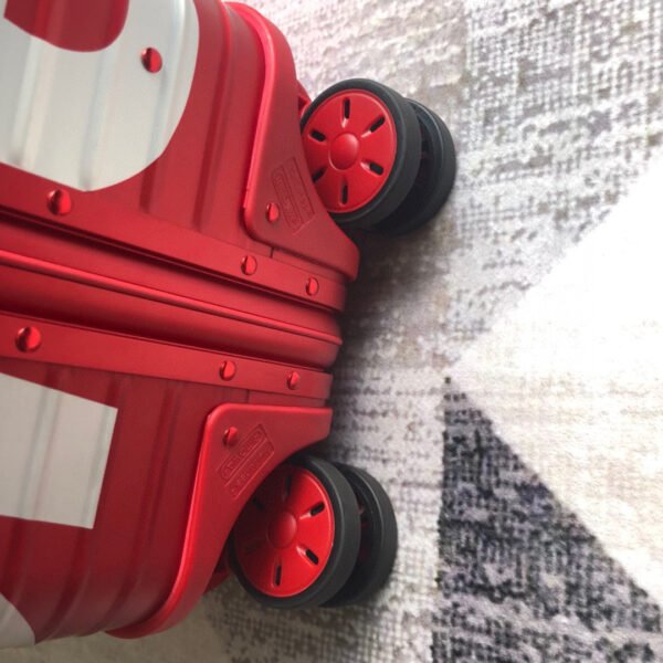 Louis Vuitton x Supreme Rolling Vali In Red 26 Inch - Image 8