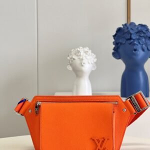 Louis Vuitton Aerogram Slingbag Orange For Men, Men’s Bags 30cm LV M59625