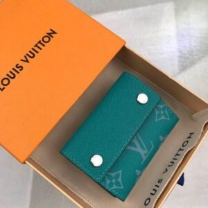 Louis Vuitton Monogram Wallet 10cm Green