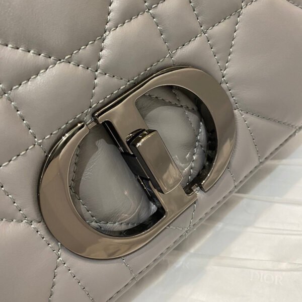 Christian Dior Mini Caro Bag 20cm Dark Grey - Image 5