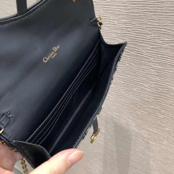 Christian Dior Black Clutch 19cm - Image 3