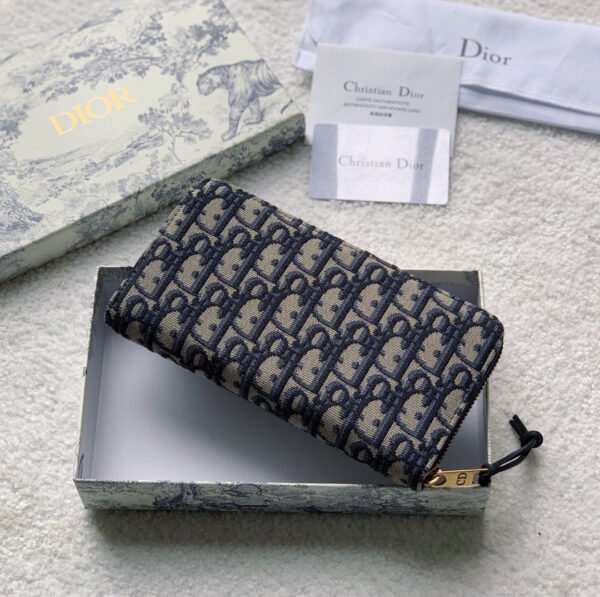 Christan Dior Blue Clutch 20cm - Image 6