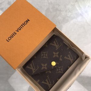 Louis Vuitton Monogram Wallet 12cm Brown
