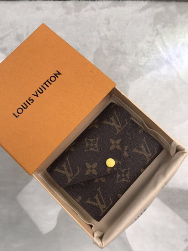 Louis Vuitton Monogram Wallet 12cm Brown