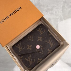 Louis Vuitton Monogram Wallet 12cm Brown