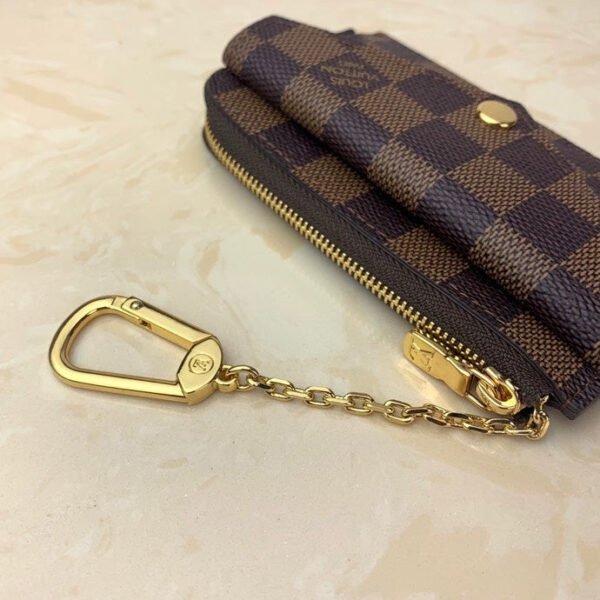 Louis Vuitton Damier Clutch Bag 13cm Brown - Image 2