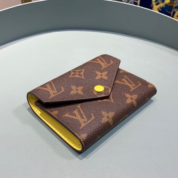 Louis Vuitton Monogram Wallet 12cm Brown - Image 3