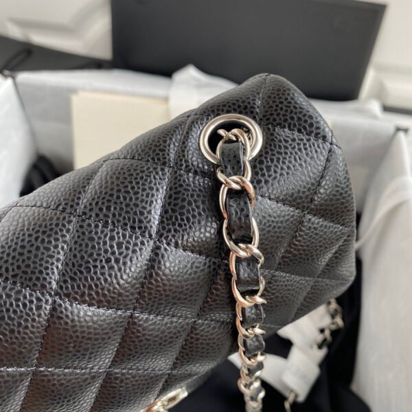 Chanel Mini Classic Flapbag 20cm Black - Image 4