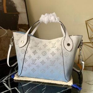 Louis Vuitton Handle Bags 23cm White-Blue