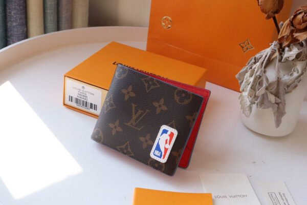 Louis Vuitton Monogram Wallet 12cm Brown