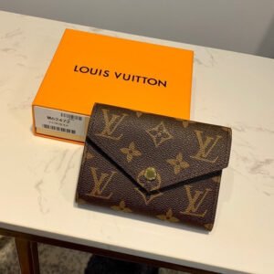 Louis Vuitton Monogram Wallet 12cm Brown