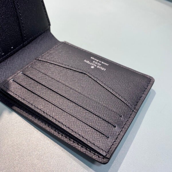 Louis Vuitton Monogram Wallet 12cm Black - Image 5