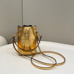 Fendi Bucket Bag Mon Tresor 18cm Gold