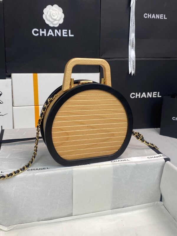 Chanel Small Vanity Case 21cm Brown - Image 4